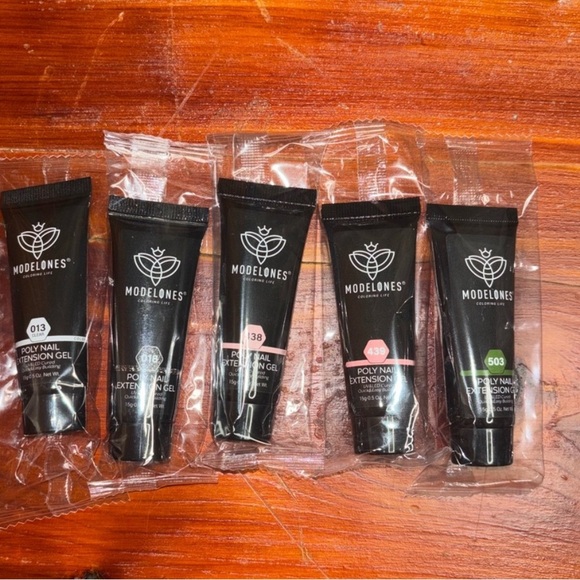 Saviland Poly Nail Gel Set lot of 50!! New! Includes nail lamp also new! - Picture 2 of 11